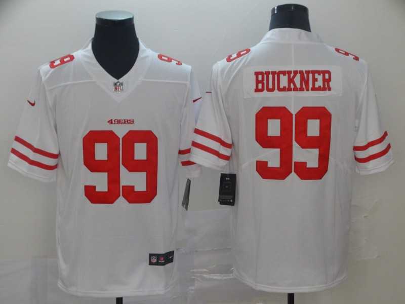 Nike 49ers 99 DeForest Buckner White Vapor Untouchable Limited Jersey,We sell and wholesale Nike 49ers 99 DeForest Buckner White Vapor Untouchable Limited Jersey on line form chian!